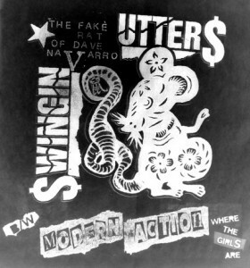 SWINGIN´ UTTERS / MODERN ACTION, split SWINGIN´ UTTERS / MODERN ACTION, split cover