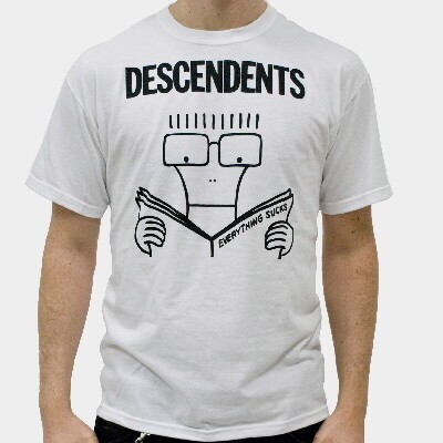 DESCENDENTS, everything sucks (boy) white Cover DESCENDENTS, everything sucks (boy) white