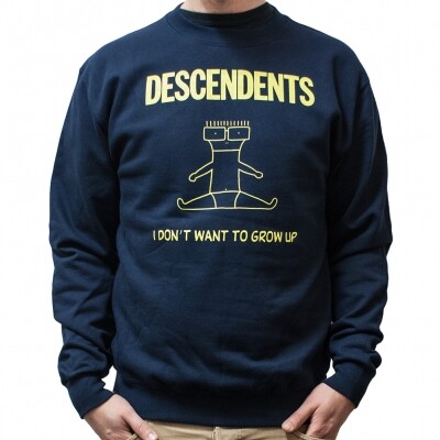 DESCENDENTS, i don´t want to grow up (sweatshirt) navy cover