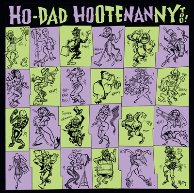 V/A, ho-dad hootenanny! vol. 2 cover