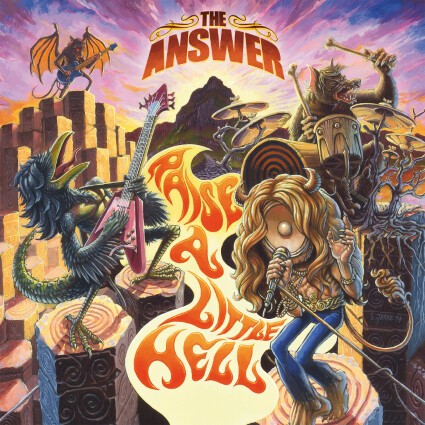 ANSWER, raise a little hell cover