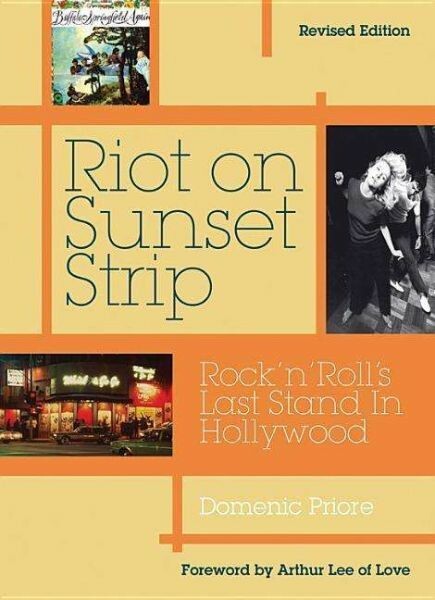 DOMENIC PRIORE, riot on sunset strip cover