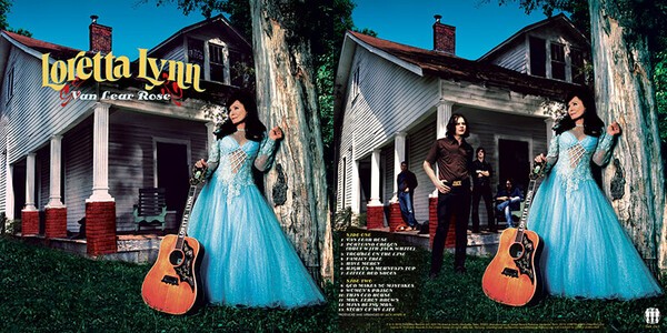 LORETTA LYNN, van lear rose LORETTA LYNN, van lear rose cover