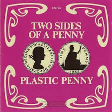 PLASTIC PENNY, two sides of cover