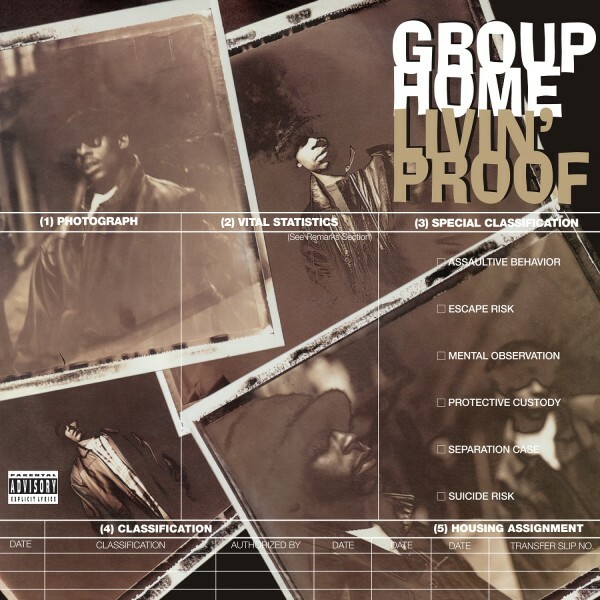 GROUP HOME, livin proof cover