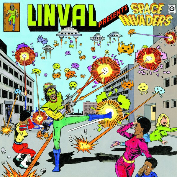 LINVAL THOMPSON, linval presents: space invaders LINVAL THOMPSON, linval presents: space invaders cover