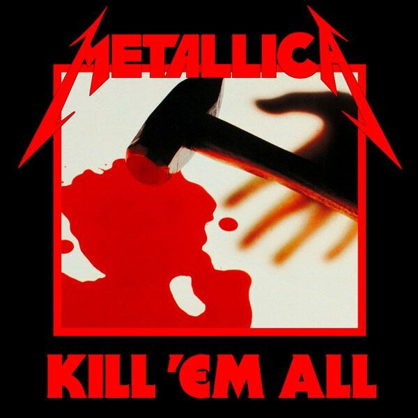 METALLICA, kill em all (remastered) cover
