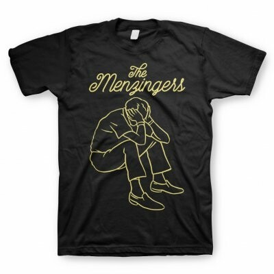 MENZINGERS, sad guy outline (boy) black Cover MENZINGERS, sad guy outline (boy) black