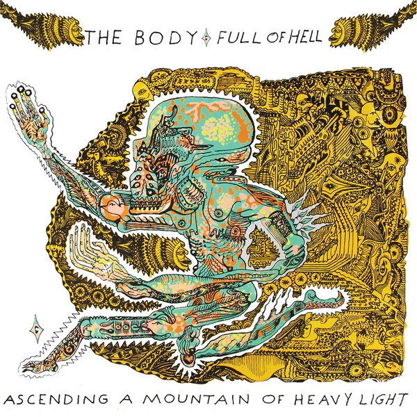 THE BODY & FULL OF HELL, ascending a mountain of heavy light cover