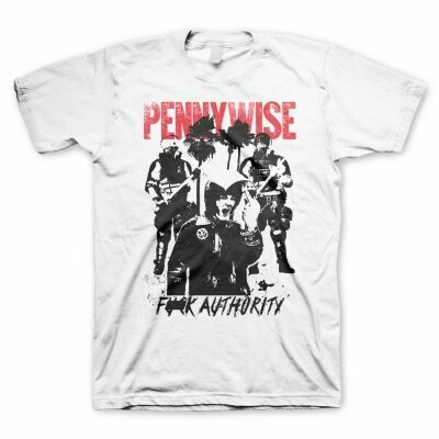 PENNYWISE, fuck authority (boy) white cover