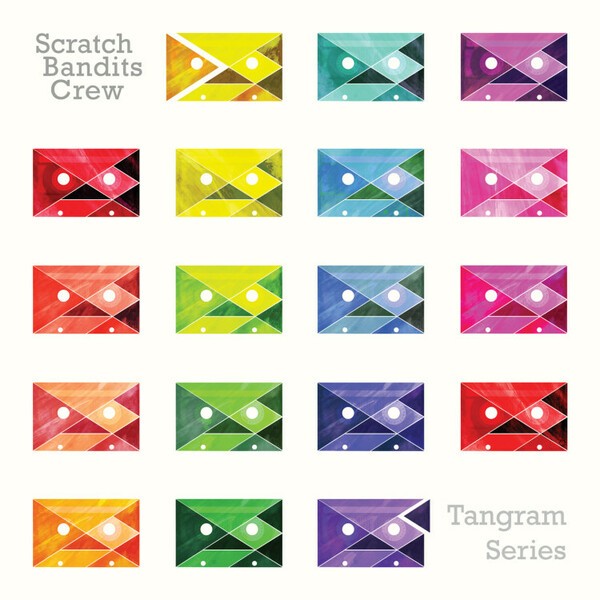 SCRATCH BANDITS CREW, tangram series cover