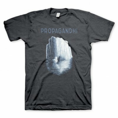 PROPAGANDHI, iceberg (boy) dark heather grey PROPAGANDHI, iceberg (boy) dark heather grey cover