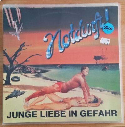 NOTDURFT, junge liebe in gefahr (USED) NOTDURFT, junge liebe in gefahr (USED) cover