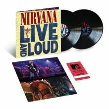 NIRVANA, live and loud cover