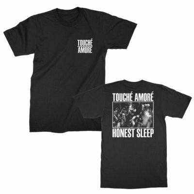 TOUCHE AMORE, honest sleep (boy) black TOUCHE AMORE, honest sleep (boy) black cover