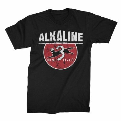 ALKALINE TRIO, nine lives (boy) black ALKALINE TRIO, nine lives (boy) black cover