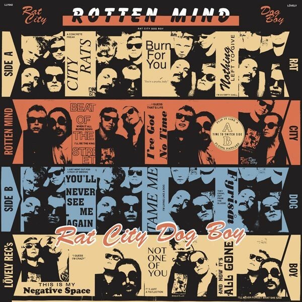 ROTTEN MIND, rat city dog boy ROTTEN MIND, rat city dog boy cover