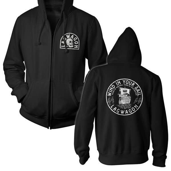 LAGWAGON, wind in your sail (boy) black hoodie LAGWAGON, wind in your sail (boy) black hoodie cover