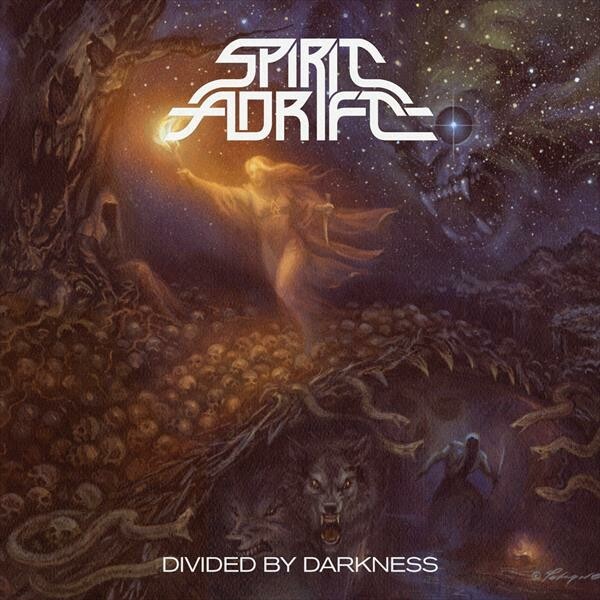 SPIRIT ADRIFT, divided by darkness (2020 reissue) cover