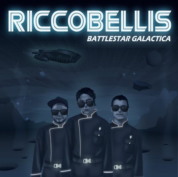 RICCOBELLIS, battlestar galactica cover
