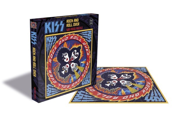KISS, rock and roll over (500 piece jigsaw puzzle) cover