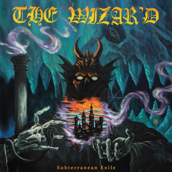 THE WIZARD, subterranean exile cover
