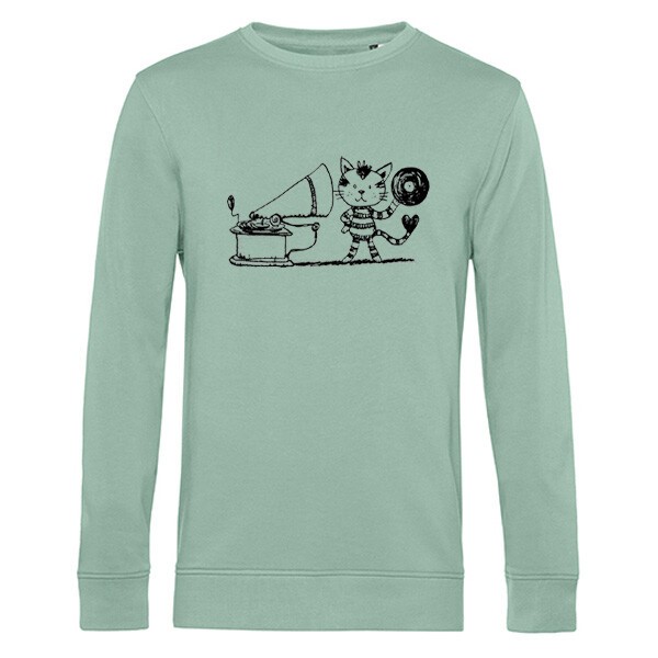 RAUTIE, vinyl cat (sweater), sage green RAUTIE, vinyl cat (sweater), sage green cover