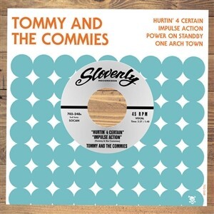 TOMMY & THE COMMIES, hurtin´ 4 certain cover