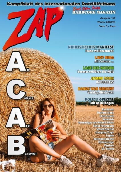 ZAP, # 155 ZAP, # 155 cover
