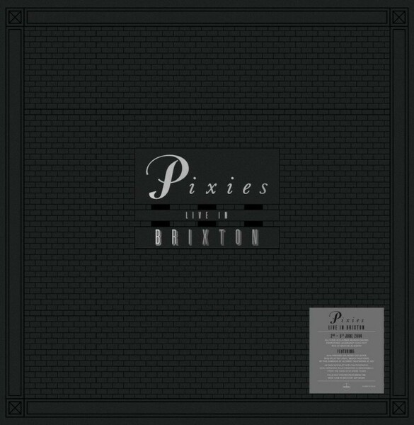 PIXIES, live in brixton (splatter vinyl) cover