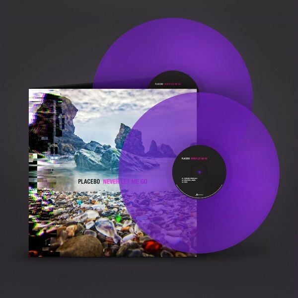 PLACEBO, never let me go (transparent violet) cover