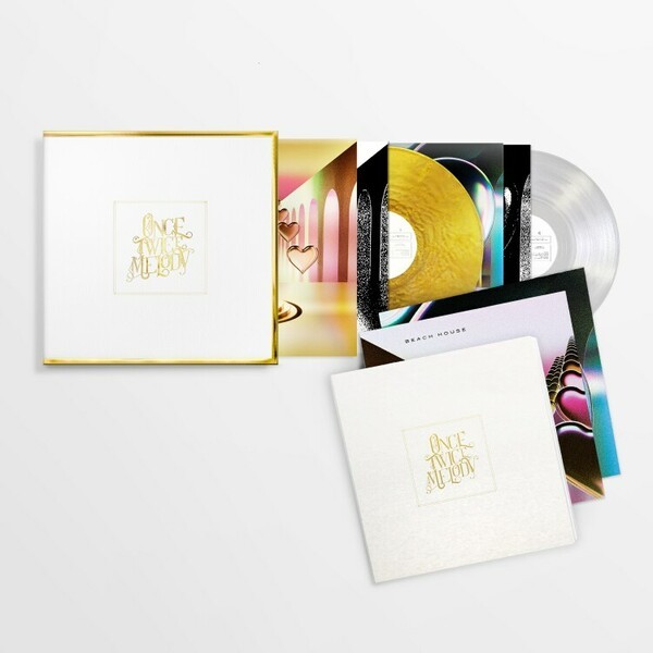 BEACH HOUSE, once twice melody (gold edition) cover