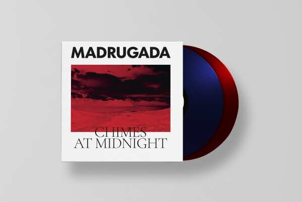 MADRUGADA, chimes at midnight (red & blue vinyl) cover