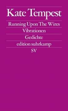 KATE TEMPEST, running upon the wires / vibrationen cover