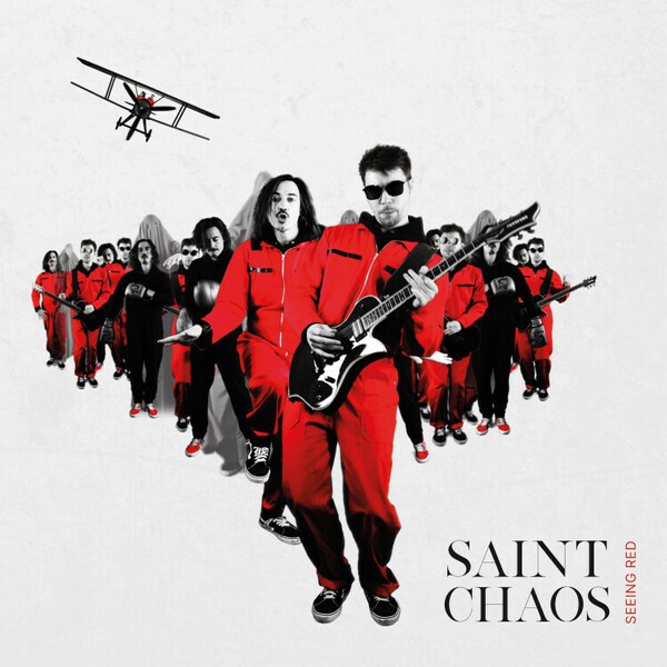SAINT CHAOS, seeing red cover