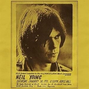 NEIL YOUNG, royce hall 1971 cover