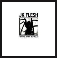 JK FLESH, new religions old rules cover