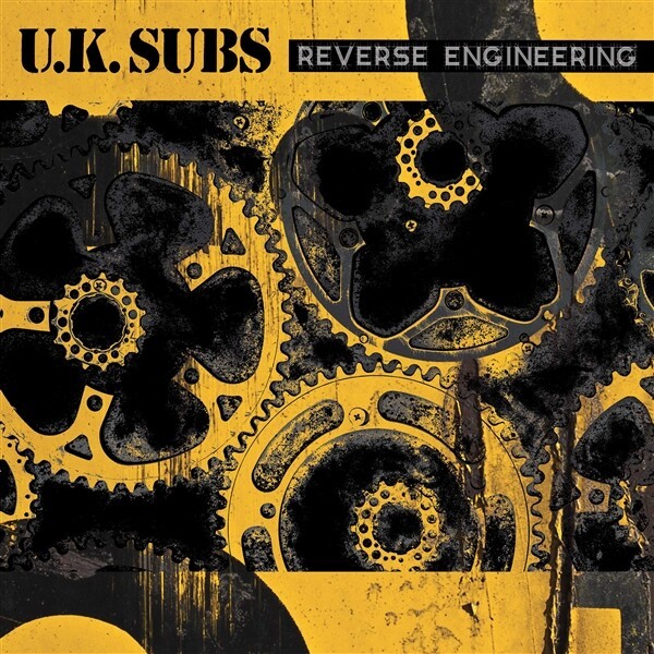UK SUBS, reverse engineering (green vinyl) cover