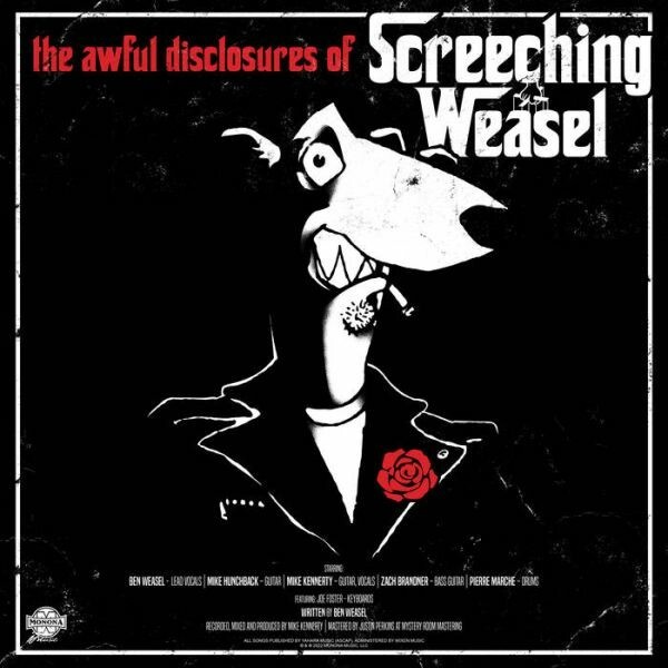 SCREECHING WEASEL, the aweful disclosures of ... cover