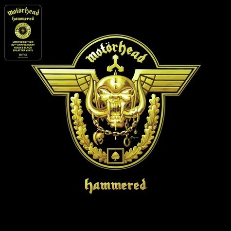 MOTÖRHEAD, hammered (20th anniversary) cover