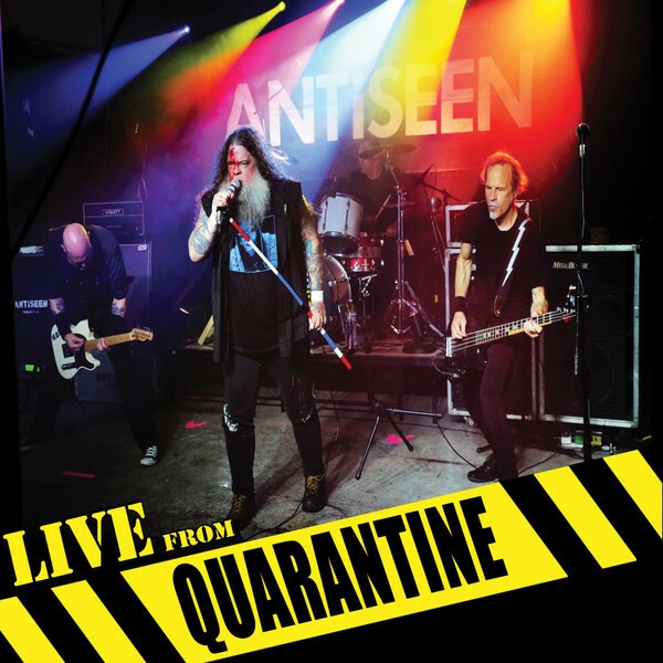 ANTISEEN, live from quarantine cover