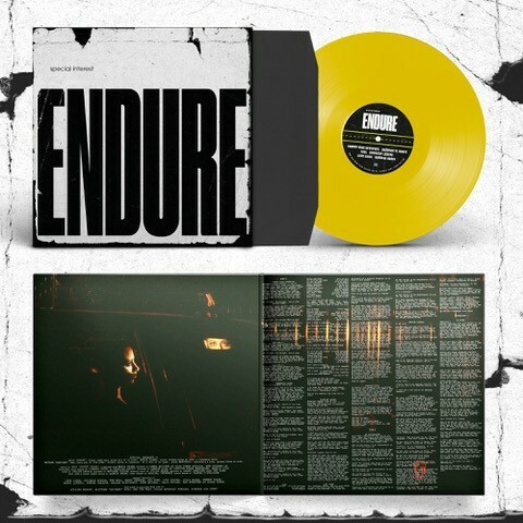 SPECIAL INTEREST, endure (yellow vinyl incl. bonus 7") cover