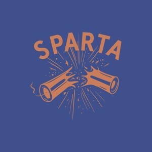 SPARTA, s/t (indie edition white vinyl) cover