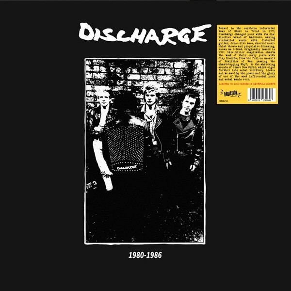 DISCHARGE, 1980-1986 cover