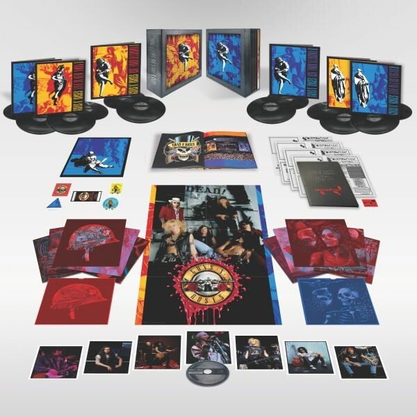 GUNS´N ROSES, use your illusion I+II - deluxe cover