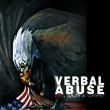 VERBAL ABUSE, red, white & violent cover