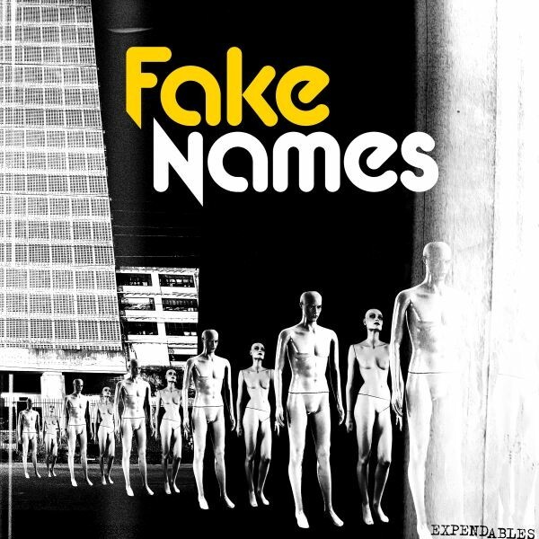 FAKE NAMES, expendables cover