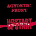 AGNOSTIC FRONT, riot, riot upstart AGNOSTIC FRONT, riot, riot upstart cover