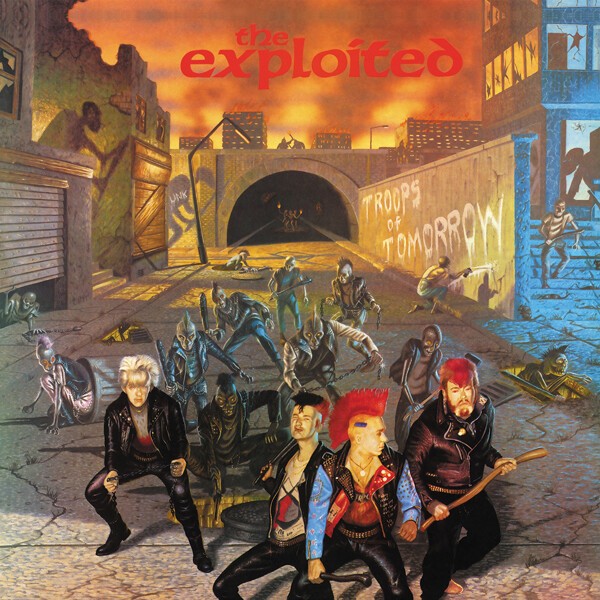 EXPLOITED, troops of tomorrow EXPLOITED, troops of tomorrow cover