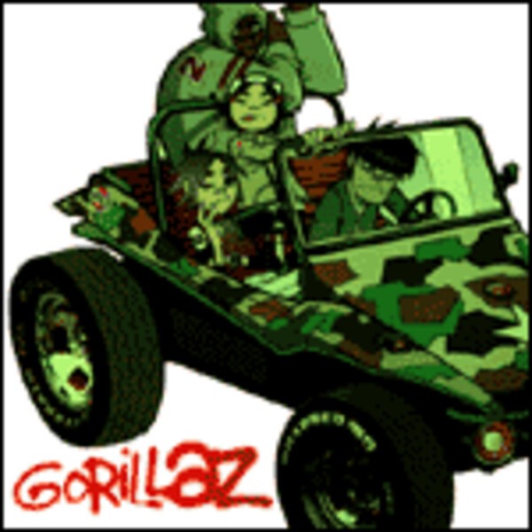 GORILLAZ, s/t GORILLAZ, s/t cover